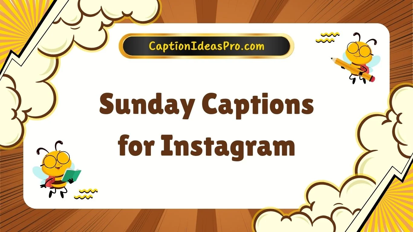 Sunday Captions for Instagram