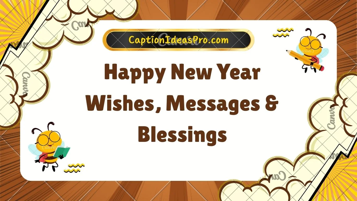 Happy New Year Wishes, Messages & Blessings